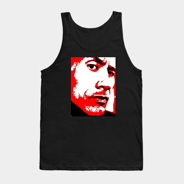 Dwayne Johnson (pop art) Tank Top by d1a2n3i4l5